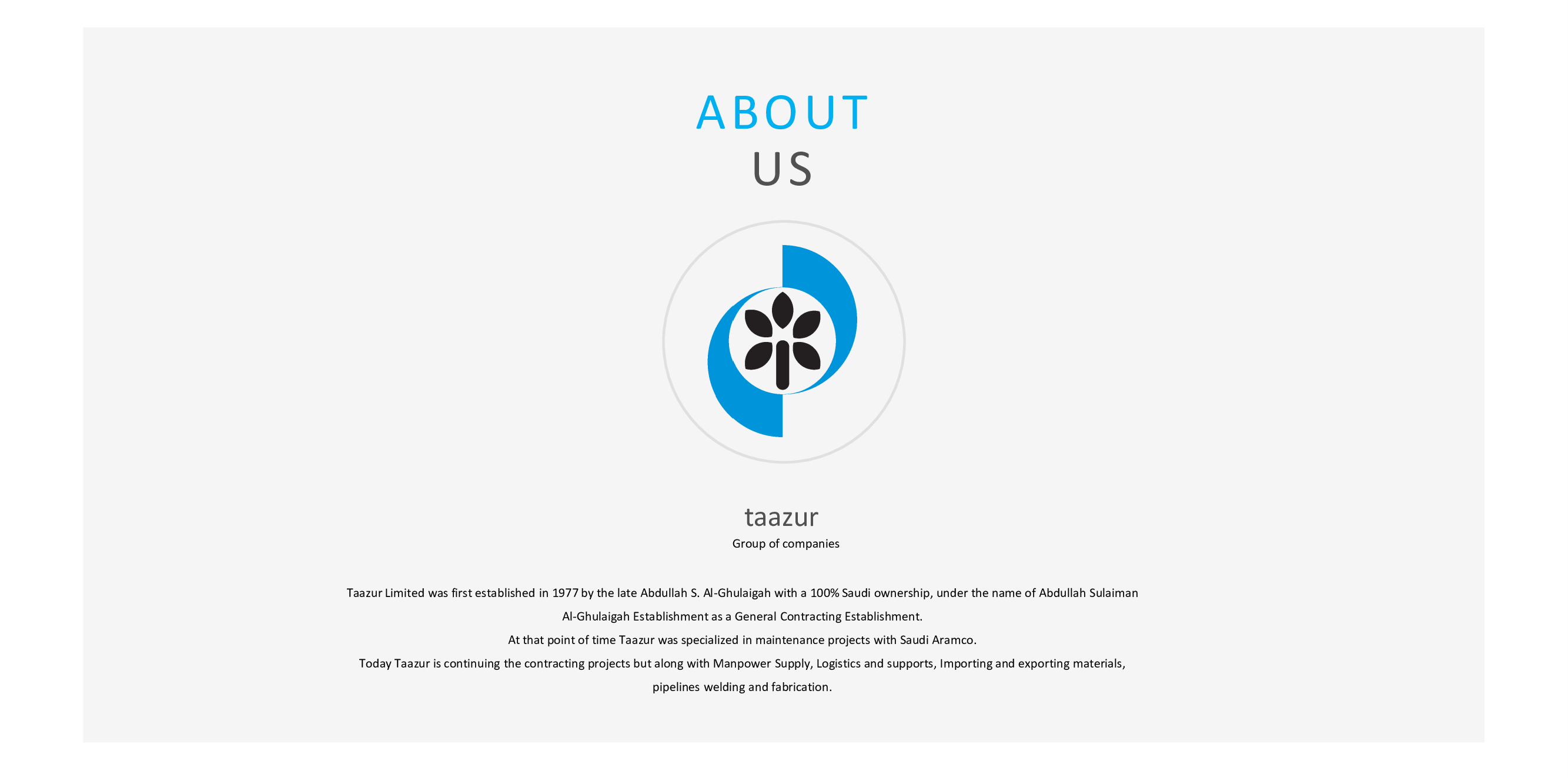Taazur - Company Overview